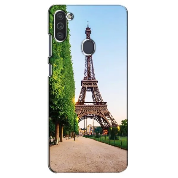 Чехол с принтом «Дорога в Париж» для Samsung Galaxy M11