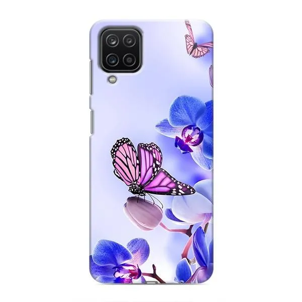 Чехол с принтом «Бабочка на цветочке» для Samsung Galaxy M12