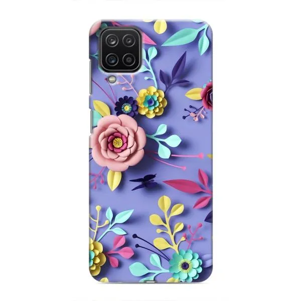 Чехол с принтом «Цветочный дизайн» для Samsung Galaxy M12
