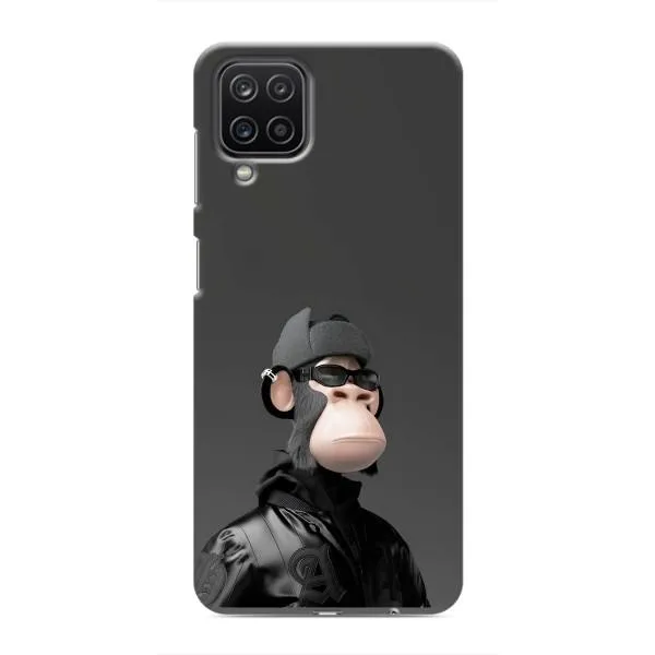 Чехол с принтом «стильная обезьяна NFT» для Samsung Galaxy M12 Чехол с принтом «стильная обезьяна NFT» для Samsung Galaxy M12