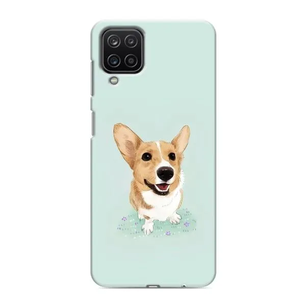 Чохол з принтом «Коргі» для Samsung Galaxy M12