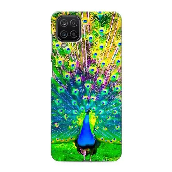 Чехол с принтом «Яркий Павлин» для Samsung Galaxy M12 Чехол с принтом «Яркий Павлин» для Samsung Galaxy M12