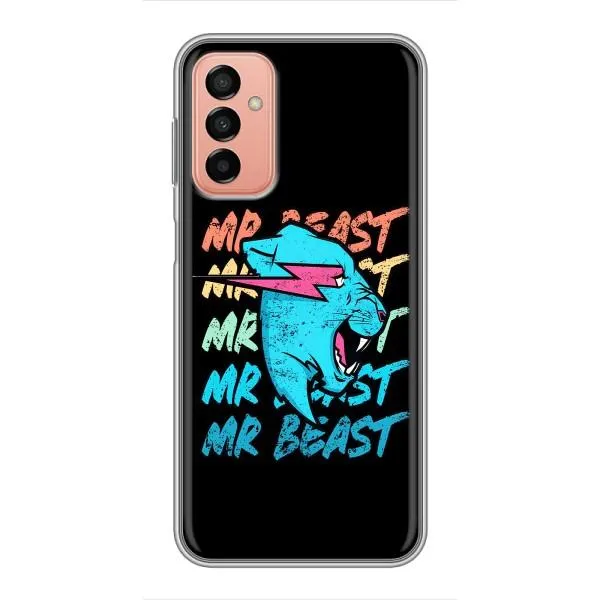 Чехол с принтом «logo Mr beast» для Samsung Galaxy M13