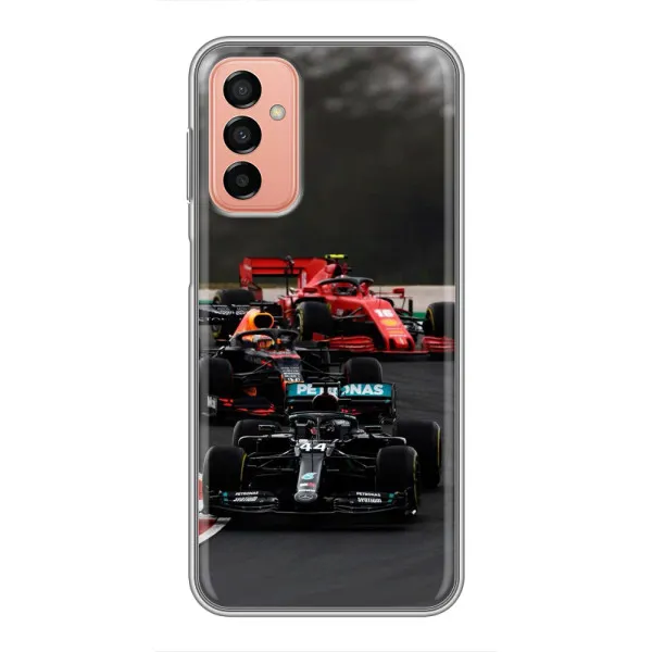 Чехол с принтом «Гонка Формула 1» для Samsung Galaxy M13 Чехол с принтом «Гонка Формула 1» для Samsung Galaxy M13