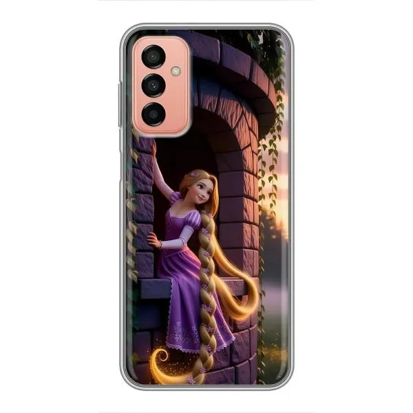 Чехол с принтом «Рапунцель на башне» для Samsung Galaxy M13