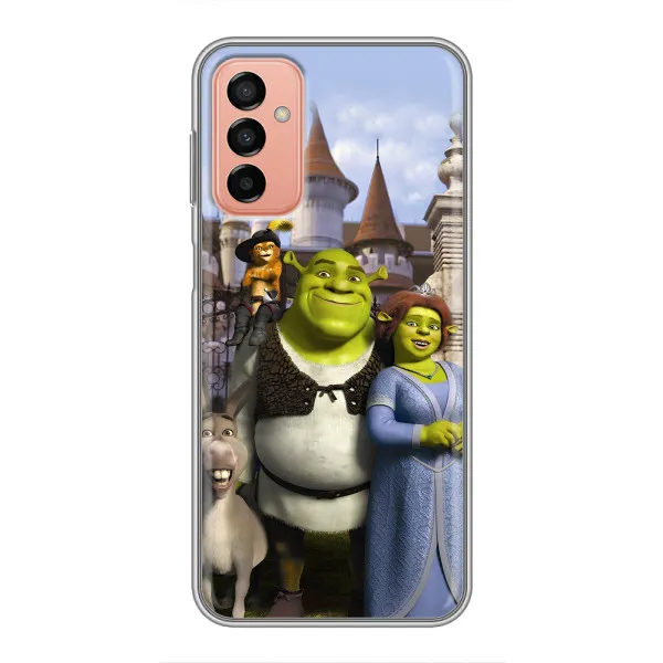 Чехол с принтом «Сказочные герои Шрека» для Samsung Galaxy M13