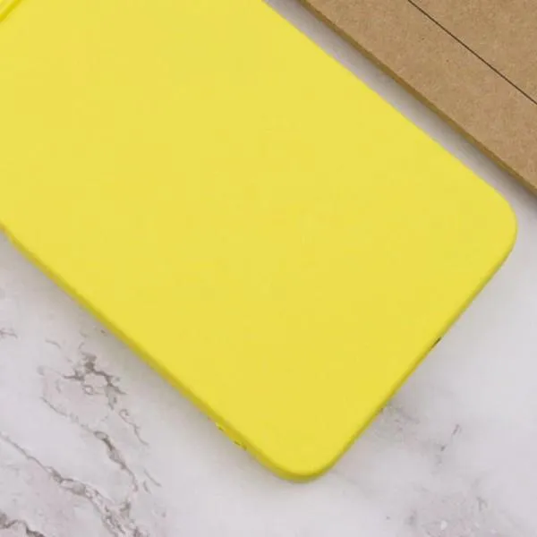 Чохол Silicone Cover Lakshmi Full Camera (A) для Samsung Galaxy M14 5G — Жовтий — фото 4 Чохол Silicone Cover Lakshmi Full Camera (A) для Samsung Galaxy M14 5G — Жовтий — фото 4