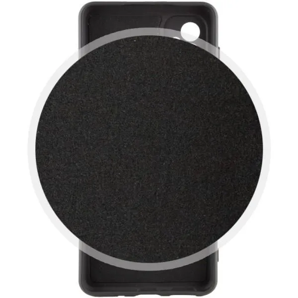 Чохол Silicone Cover Lakshmi Full Camera (A) для Samsung Galaxy M14 5G — Чорний — фото 3