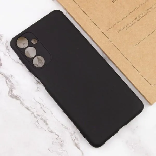 Чохол Silicone Cover Lakshmi Full Camera (A) для Samsung Galaxy M14 5G — Чорний — фото 4