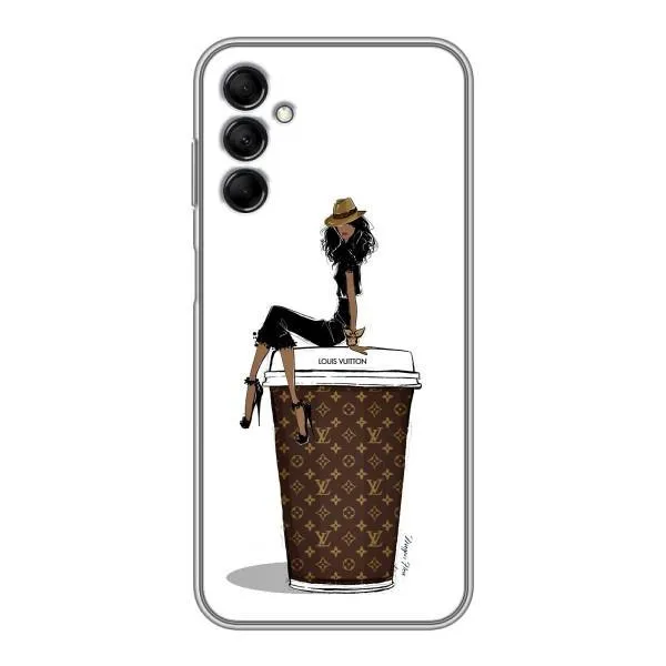 Чехол с принтом «кофе LOUIS VUITTON» для Samsung Galaxy M14 5g (M146)
