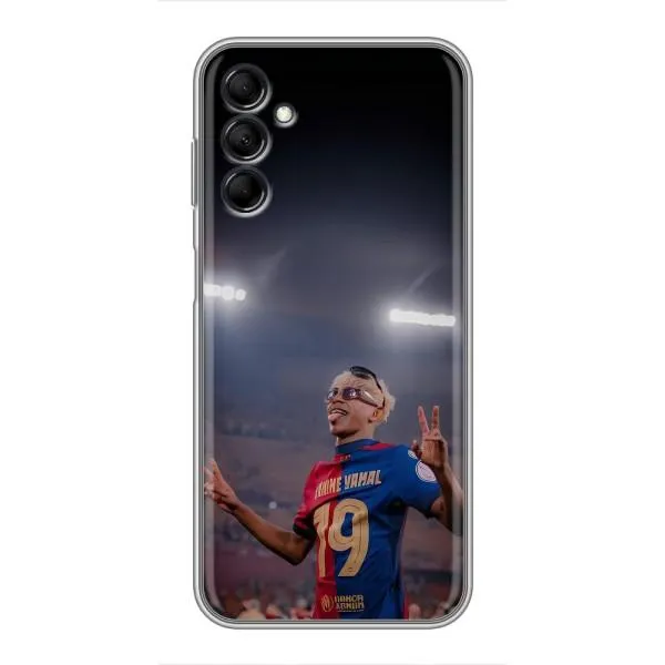 Чехол с принтом «Ямаль на стадионе» для Samsung Galaxy M14 5g (M146) Чехол с принтом «Ямаль на стадионе» для Samsung Galaxy M14 5g (M146)