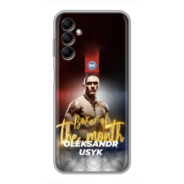 Чехол с принтом «Olexandr Usyk» для Samsung Galaxy M14 5g (M146) Чехол с принтом «Olexandr Usyk» для Samsung Galaxy M14 5g (M146)