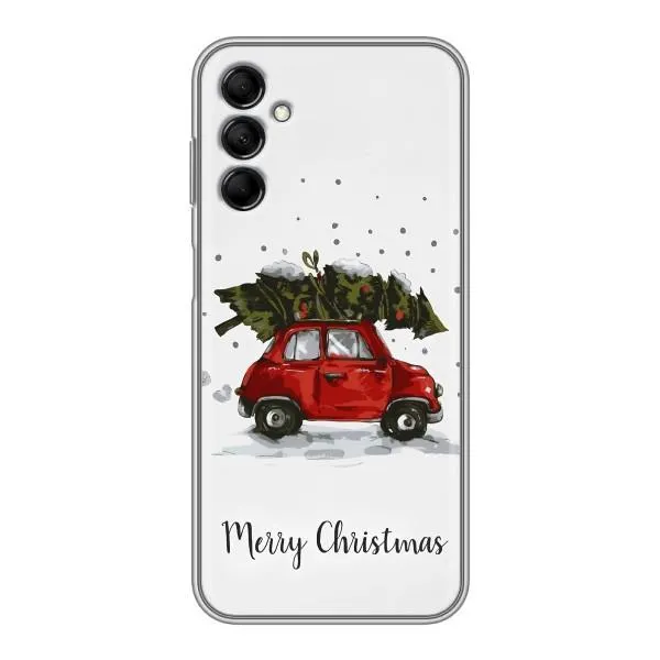 Чехол с принтом «Машина с елкой» для Samsung Galaxy M14 5g (M146)