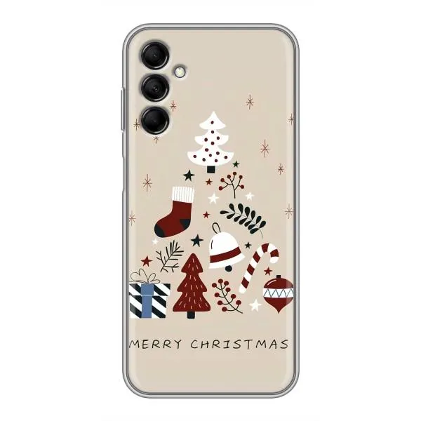 Чехол с принтом «Merry Christmas» для Samsung Galaxy M14 5g (M146)