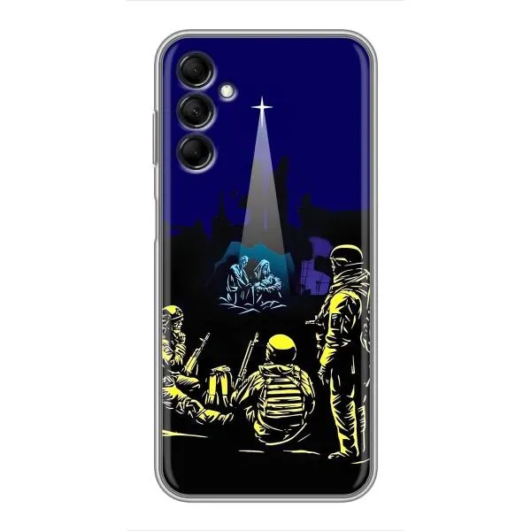 Чехол с принтом «Рождество в Украине» для Samsung Galaxy M14 5g (M146)