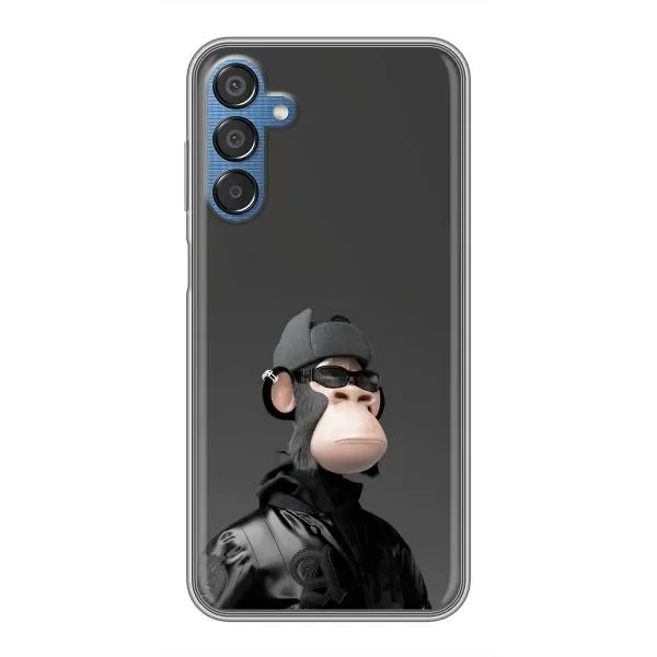 Чехол с принтом «стильная обезьяна NFT» для Samsung Galaxy M15 (M156)