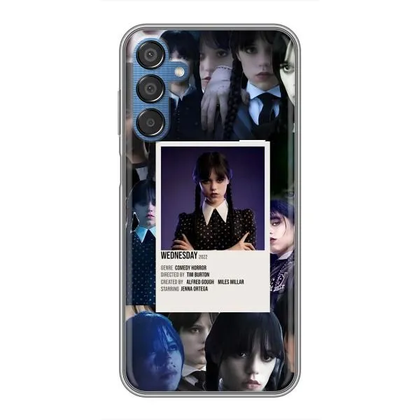 Чехол с принтом «коллаж Уэнздей» для Samsung Galaxy M15 (M156)
