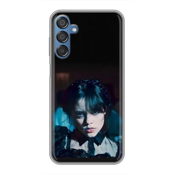 Чехол с принтом «взгляд Уэнздей» для Samsung Galaxy M15 (M156)