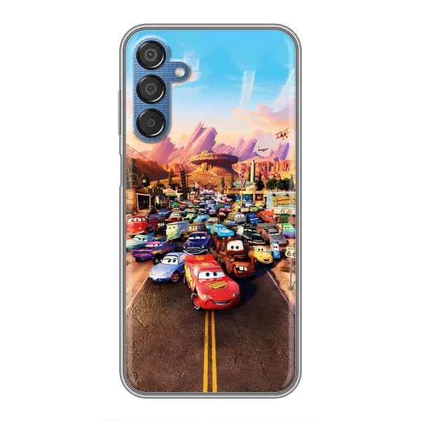 Чохол з принтом «Тачки на трасі» для Samsung Galaxy M15 (M156) Чохол з принтом «Тачки на трасі» для Samsung Galaxy M15 (M156)