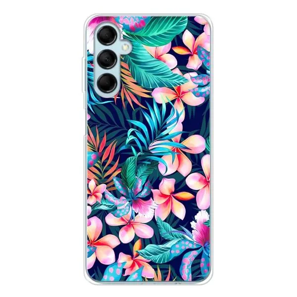 Чехол с принтом «Красочные цветы» для Samsung Galaxy M16