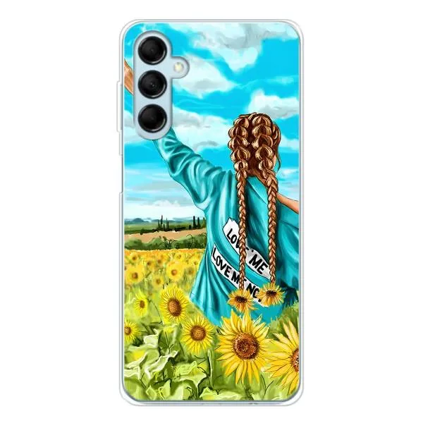 Чехол с принтом «Украиночка» для Samsung Galaxy M16