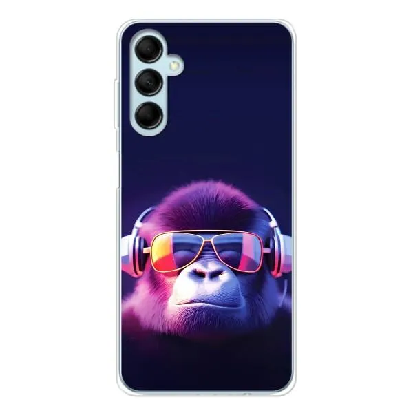 Чехол с принтом «Стильная обезьяна» для Samsung Galaxy M16
