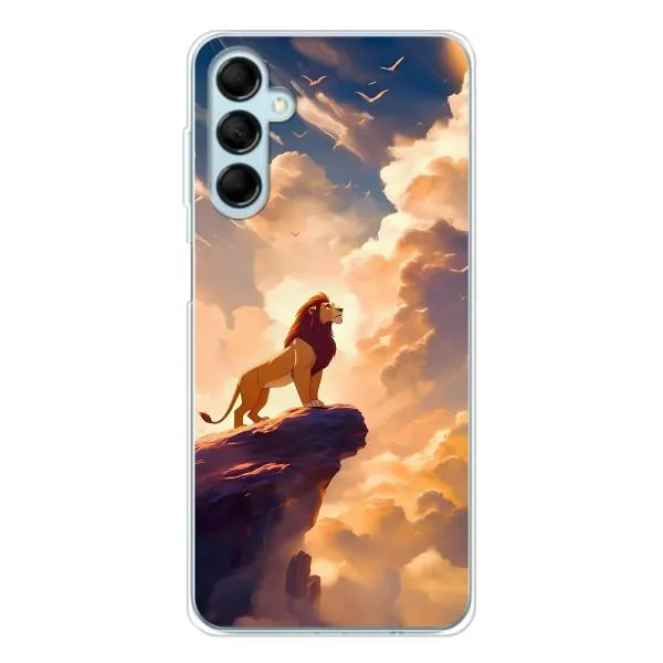 Чохол з принтом «Сімба на скелі» для Samsung Galaxy M16