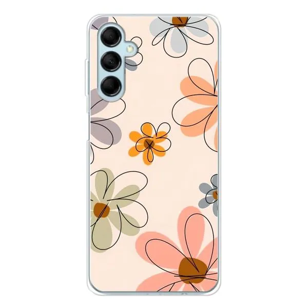 Чехол с принтом «Разноцветные цветы» для Samsung Galaxy M16