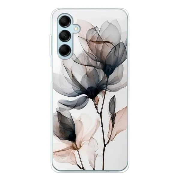 Чехол с принтом «Цветы на белом» для Samsung Galaxy M16