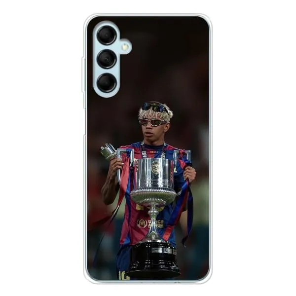 Чохол з принтом «Ямаль з кубком» для Samsung Galaxy M16 Чохол з принтом «Ямаль з кубком» для Samsung Galaxy M16