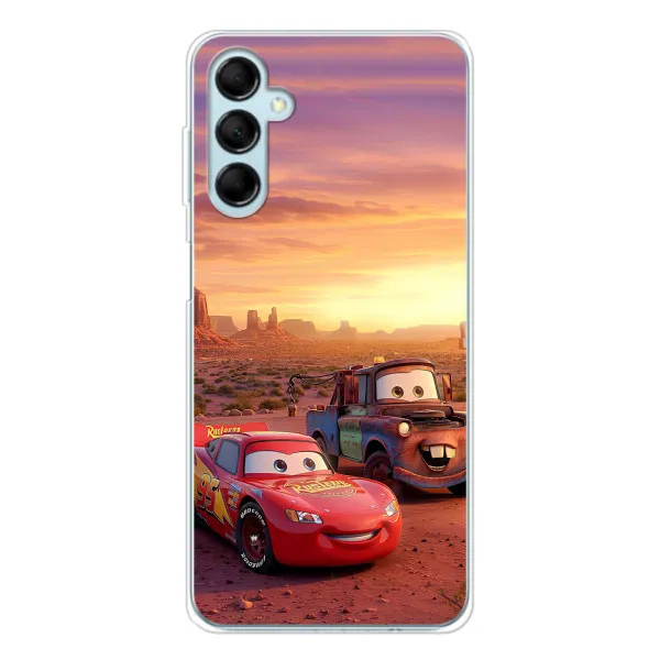 Чехол с принтом «Маквин и Метр» для Samsung Galaxy M16