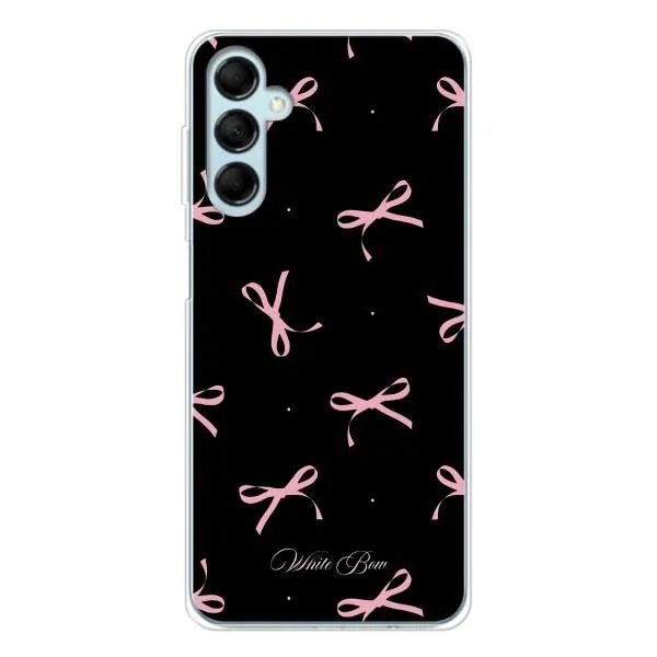 Чехол с принтом «Банты на черном» для Samsung Galaxy M16