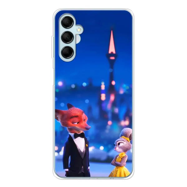 Чехол с принтом «Романтический вечер Зверополис» для Samsung Galaxy M16