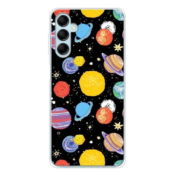 Чехол с принтом «Рисованные планеты» для Samsung Galaxy M16