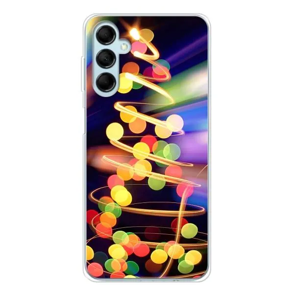 Чехол с принтом «Елка с гирлянд» для Samsung Galaxy M16
