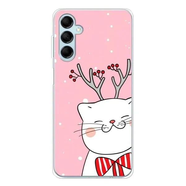 Чехол с принтом «Зимний кот» для Samsung Galaxy M16
