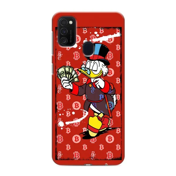 Чехол с принтом «Scrooge MagDag» для Samsung Galaxy M21