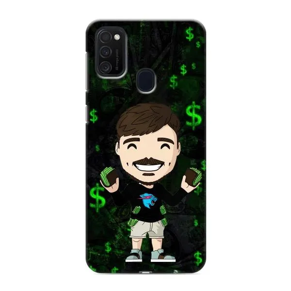 Чехол с принтом «Блогер Beast» для Samsung Galaxy M21