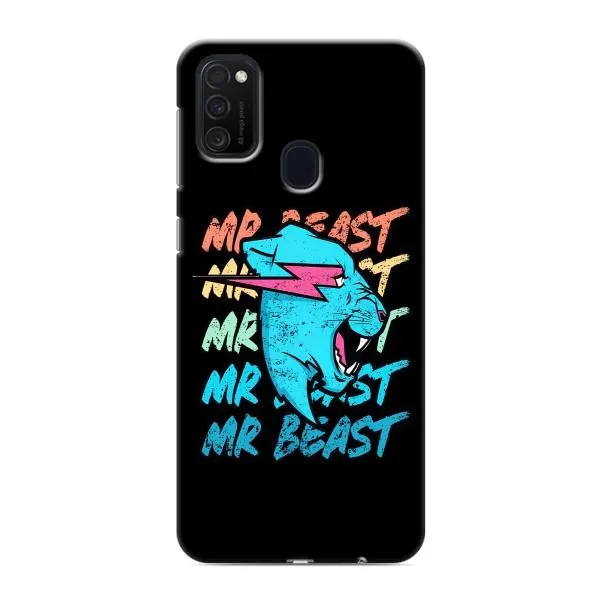 Чехол с принтом «logo Mr beast» для Samsung Galaxy M21