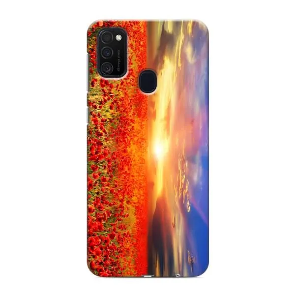 Чехол с принтом «Поле тюльпанов» для Samsung Galaxy M21
