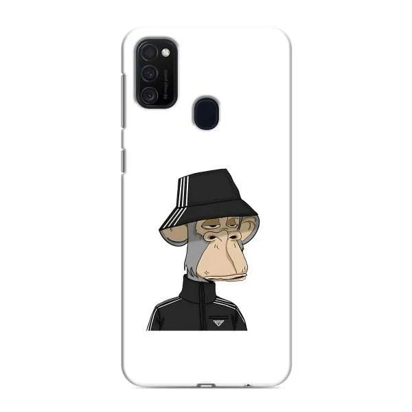Чехол с принтом «обезьяна NFT Adidas» для Samsung Galaxy M21