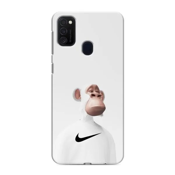 Чехол с принтом «обезьяна NFT Nike» для Samsung Galaxy M21