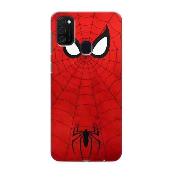 Чехол с принтом «Паук (Марвел)» для Samsung Galaxy M21