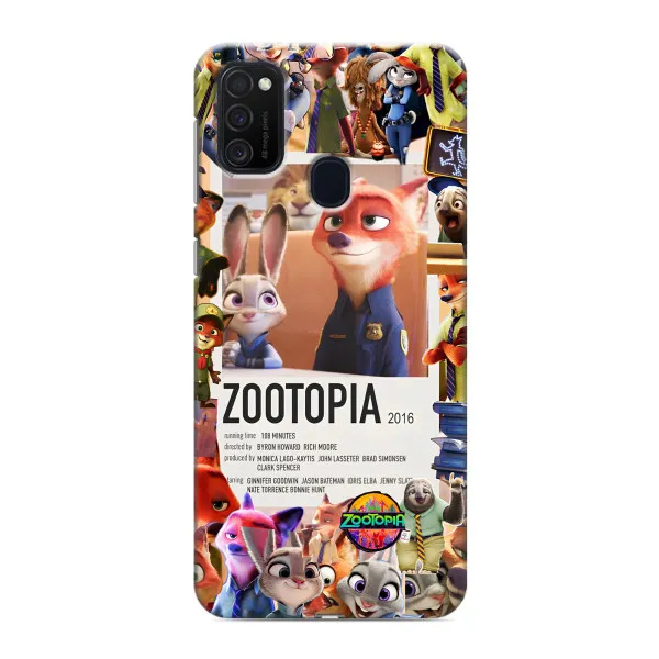 Чохол з принтом «Постер Зоотрополіс» для Samsung Galaxy M21 Чохол з принтом «Постер Зоотрополіс» для Samsung Galaxy M21