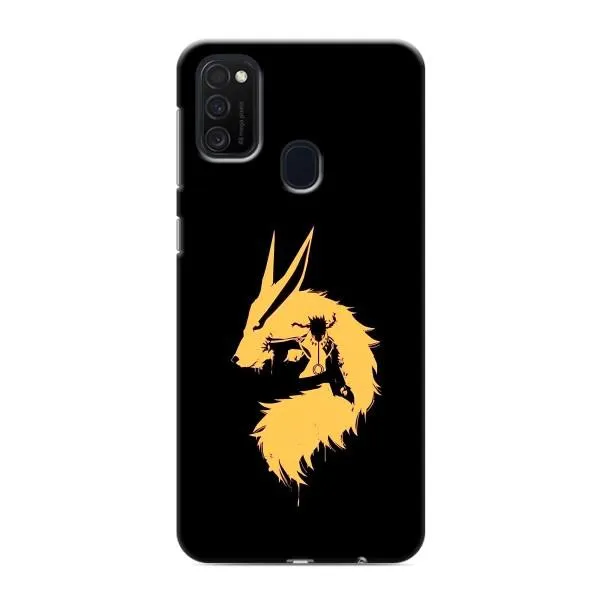 Чехол с принтом «силуэт Курама Наруто» для Samsung Galaxy M21 Чехол с принтом «силуэт Курама Наруто» для Samsung Galaxy M21