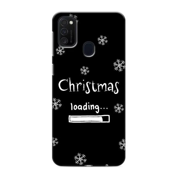 Чехол с принтом «Christmas loading» для Samsung Galaxy M21