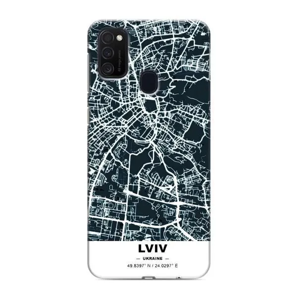 Чехол с принтом «Львов» для Samsung Galaxy M21s
