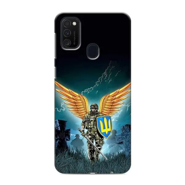 Чохол з принтом «Солдат ЗСУ» для Samsung Galaxy M21s