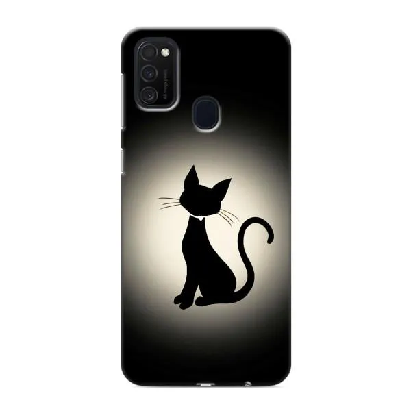 Чехол с принтом «Силуэт котика» для Samsung Galaxy M21s