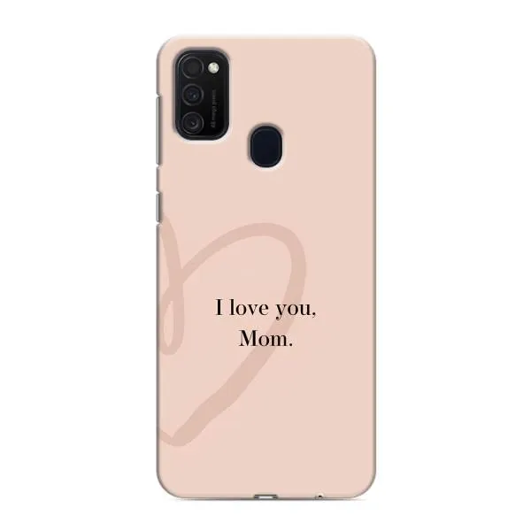 Чехол с принтом «Сердце маме» для Samsung Galaxy M21s Чехол с принтом «Сердце маме» для Samsung Galaxy M21s